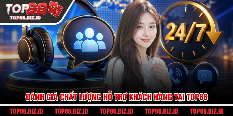Đánh giá chất lượng hỗ trợ khách hàng tại Top88