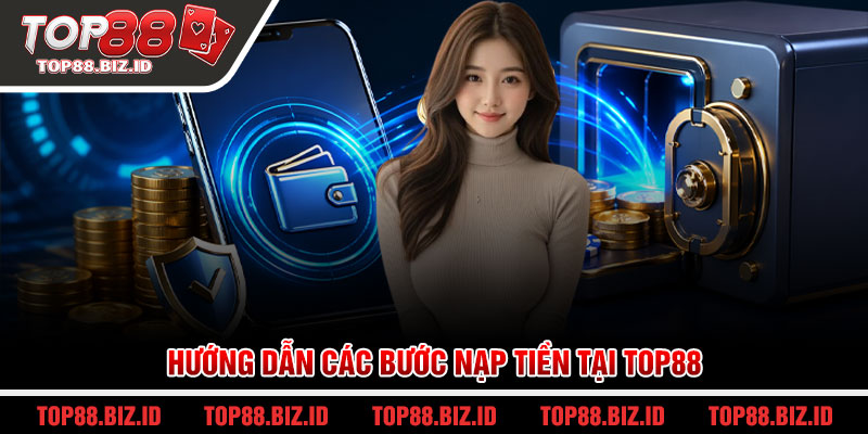 Hướng dẫn các bước nạp tiền tại Top88