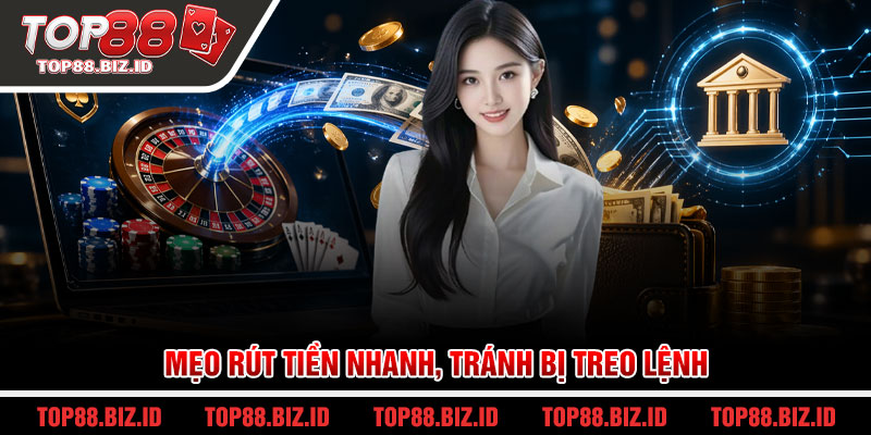 Mẹo rút tiền nhanh, tránh bị treo lệnh
