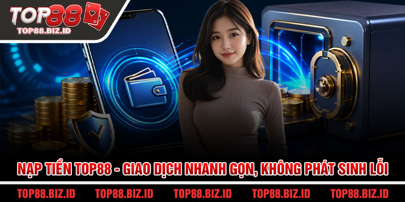 Nạp tiền Top88 - Giao dịch nhanh gọn, không phát sinh lỗi