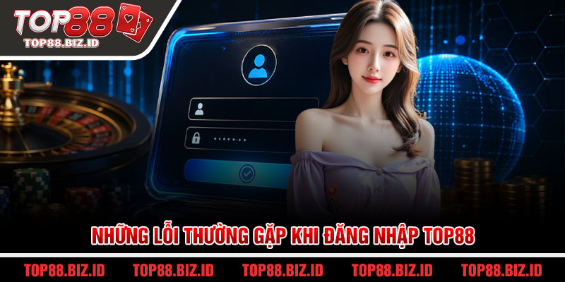 Những lỗi thường gặp khi đăng nhập Top88