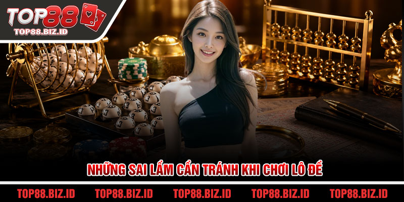 Những sai lầm cần tránh khi chơi lô đề