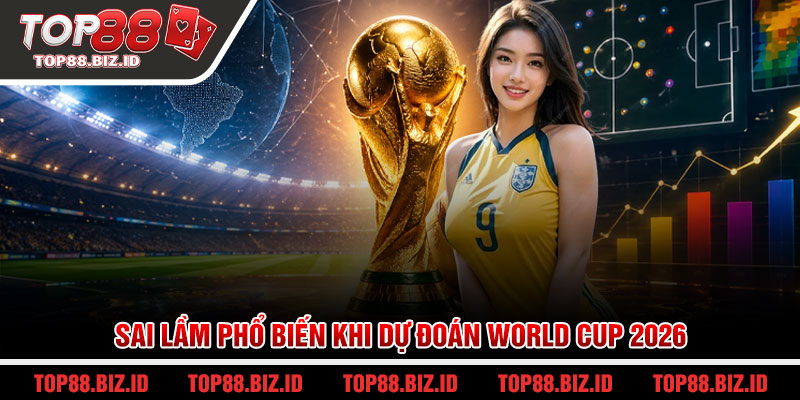 Sai lầm phổ biến khi dự đoán World Cup 2026