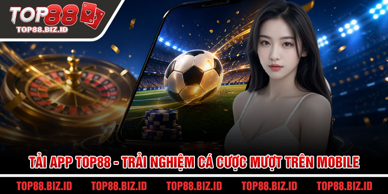 Tải app Top88 - Trải nghiệm cá cược mượt trên mobile