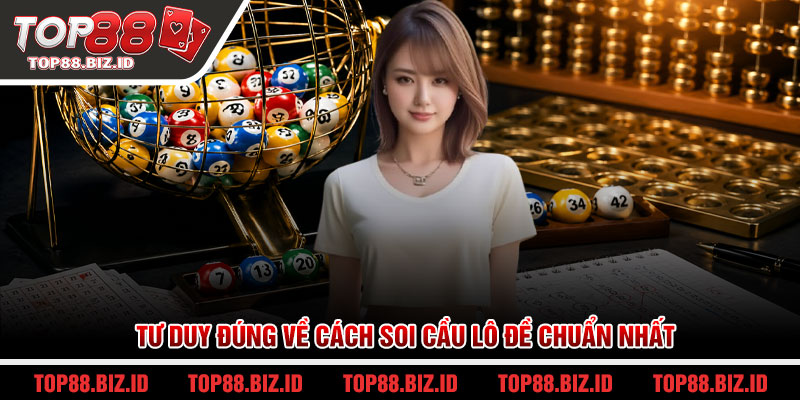 Tư duy đúng về cách soi cầu lô đề chuẩn nhất